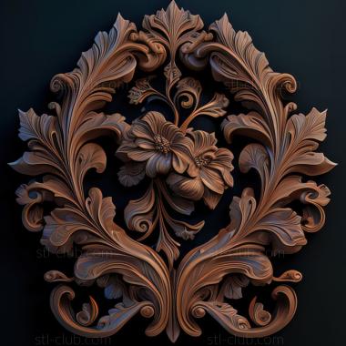 3D model st ornate (STL)